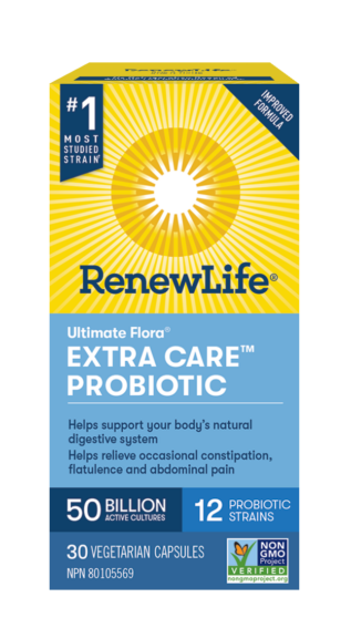 RenewLife Ultimate Flora® Extra Care Probiotic - 50 Billion Active Cultures