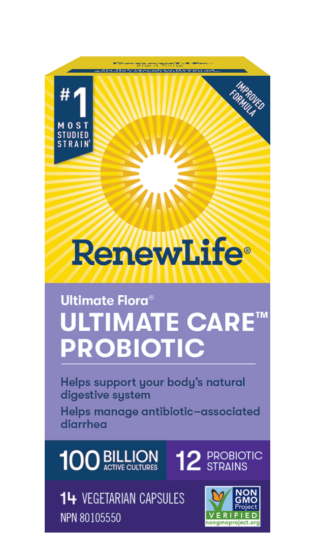 RenewLife Ultimate Flora®Ultimate Care Probiotic - 100 Billion Active Cultures