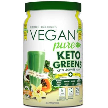 Vegan Pure Keto Greens Vanilla 404g