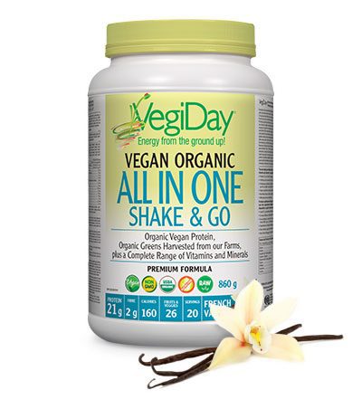VegiDay Vegan Organic All In One Nutritional Shake