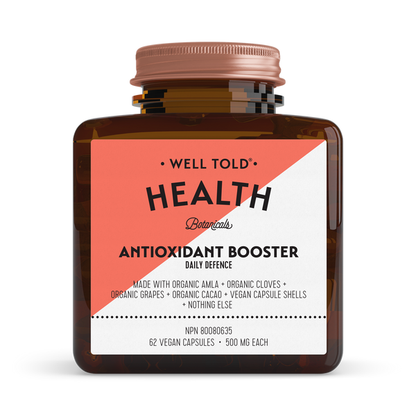 Well Told Health ANTIOXIDANT BOOSTER - Daily Defence (62 VegCaps)