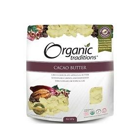 Organic Traditions Cacao Butter 454g
