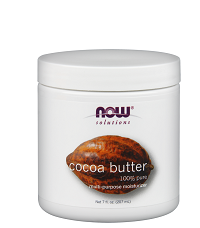 NOW Foods Cocoa Butter 100% Pure Moisturizer 207ml