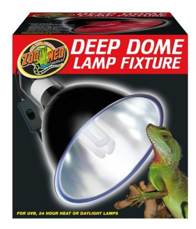 Zoomed Deep Dome Lamp Fixture