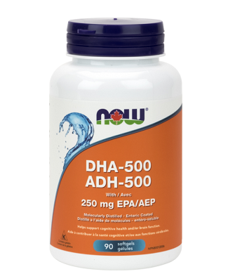 NOW Foods DHA-500 (90 Softgels)