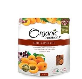 Organic Traditions Dried Apricots 227g