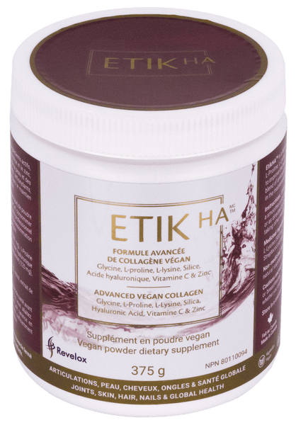 Revelox EtikHA Collagen Precursors with Hyaluronic Acid (375g Powder)