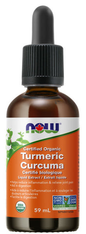 Now Foods Organic Turmeric Liquid Extract (59 mL)