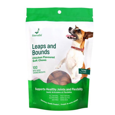 Sierrasil Leaps and Bounds™ Soft Chews for Dogs (100 Bites)