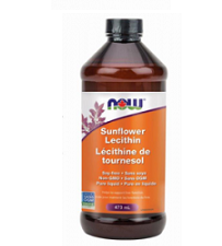 NOW Foods Sunflower Liquid Lecithin (473ml)