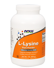 NOW Foods L-Lysine Pure Powder 454g