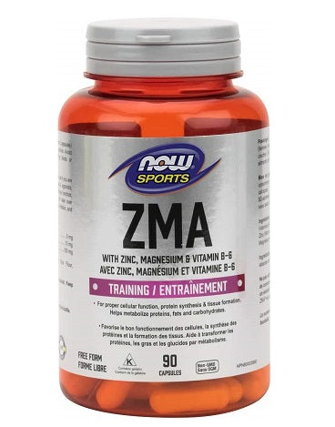 NOW Sports ZMA Training Recovery Capsules (90 Caps)