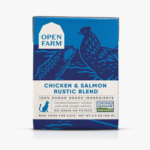 Open Farm Chicken & Salmon Rustic Blend Wet Cat Food