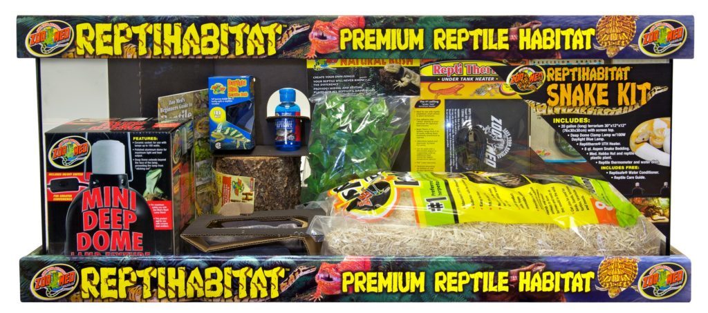 Zoomed 20 Gallon ReptiHabitat Snake Kit – Natural Health Garden