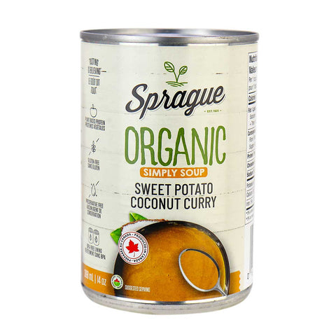 Sprague Organic Sweet Potato Coconut Curry Soup (398ml)